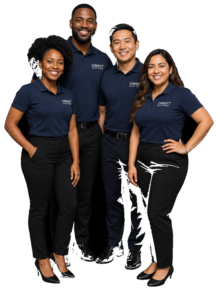 Direkt Sales Corp. field agent team