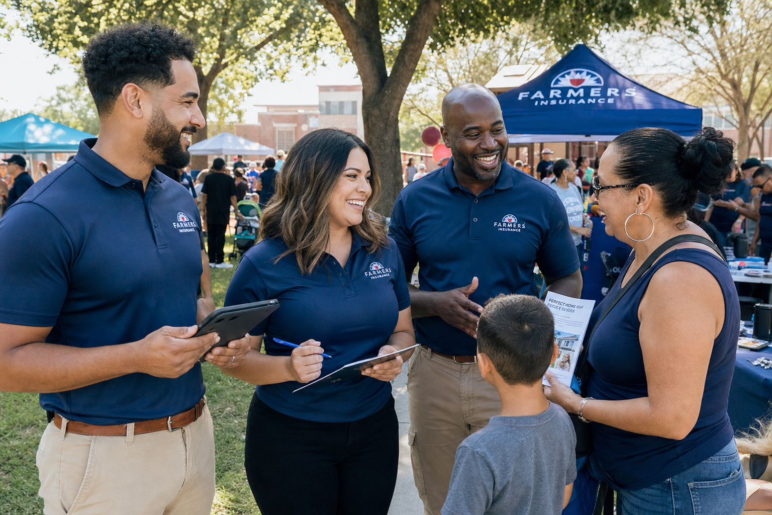 Credit card acquisition booth at a college campus or major sporting event