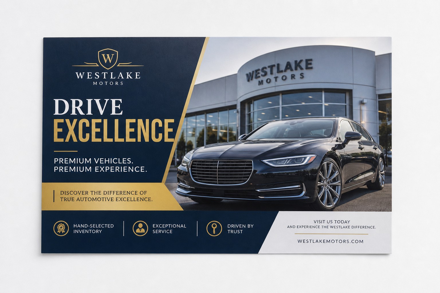 Automotive direct mail campaign